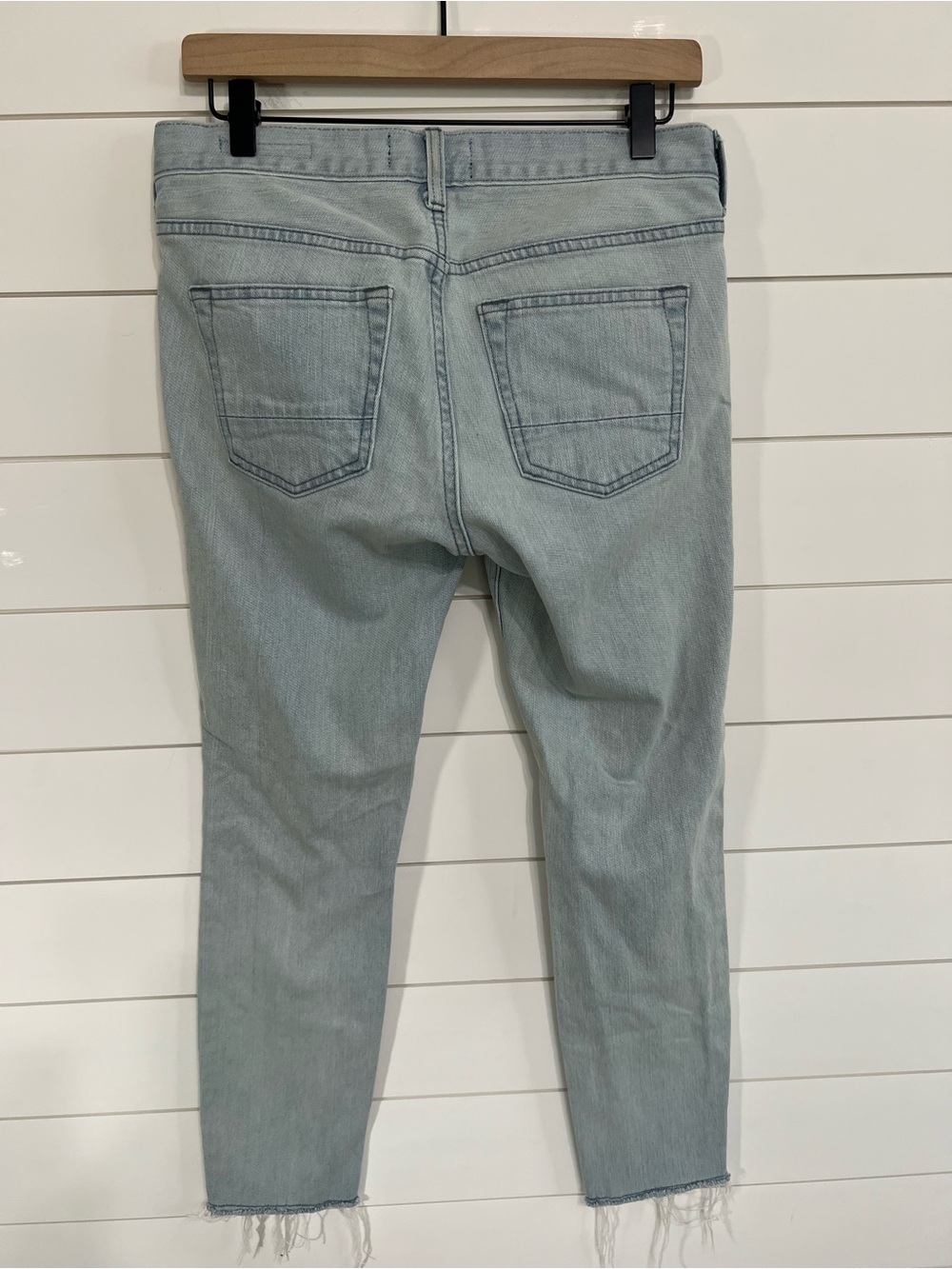 Pacsun Jeans Womens 30 Distressed Skinny Light Wash Stretch - Picture 4 of 12